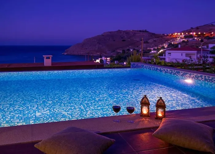 فيلة Sea View Ellada, Just 3km From لينثوس